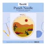 Punch Needle Désert doré