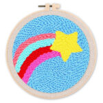 Punch Needle Étoile filante