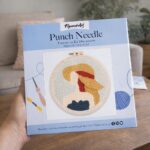 Punch Needle Femme au Chapeau