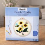 Punch Needle Fleurs et Abeille