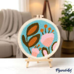 Punch Needle Fleurs sauvages