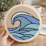 Punch Needle Grande vague