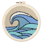 Punch Needle Grande vague