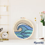 Punch Needle Grande vague