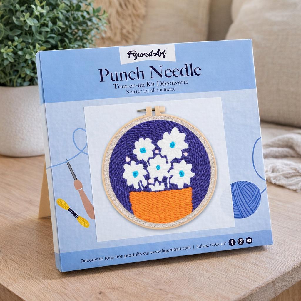 Punch Needle Bouquet