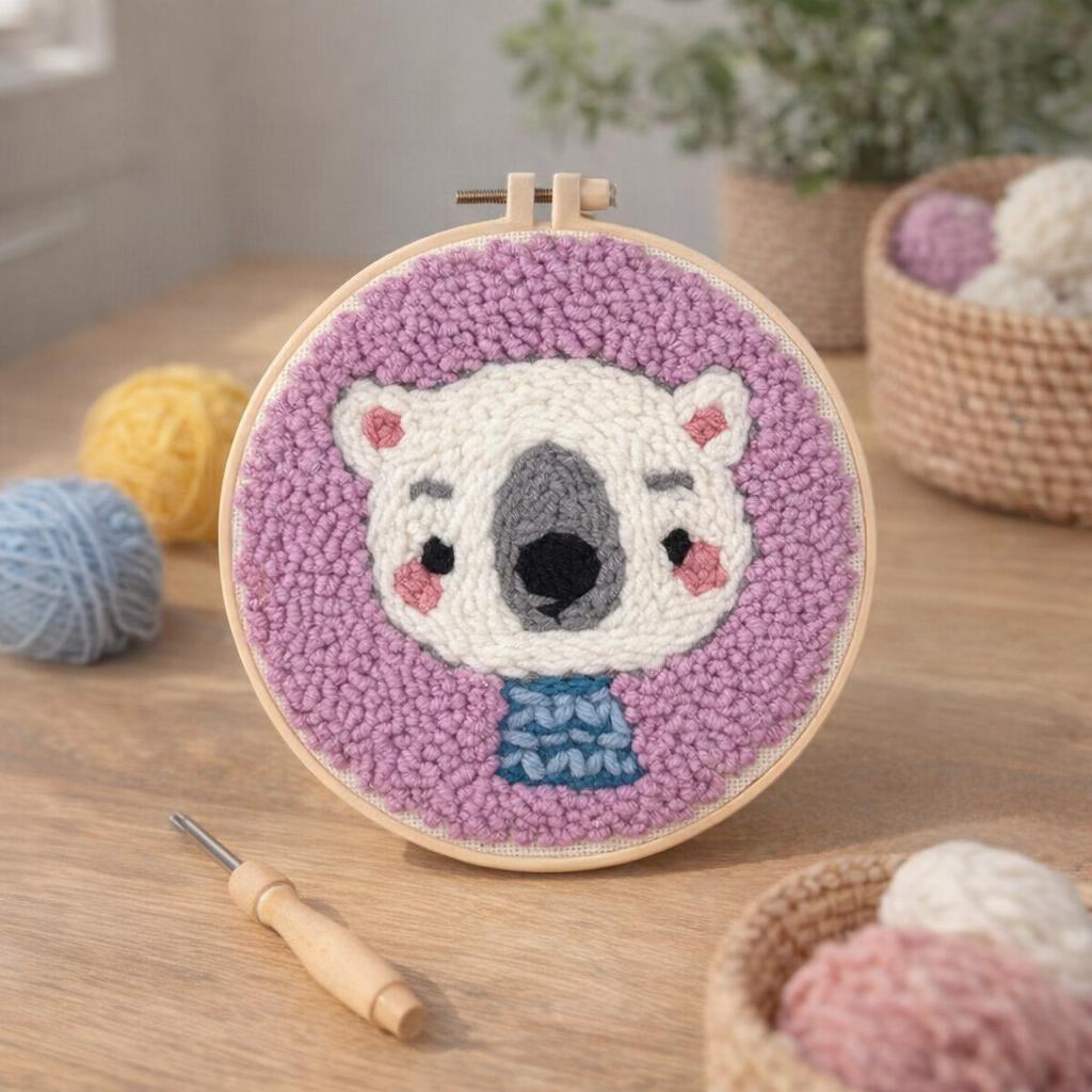 Punch Needle Koala mignon