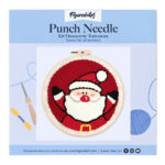 Punch Needle Le Père Noël