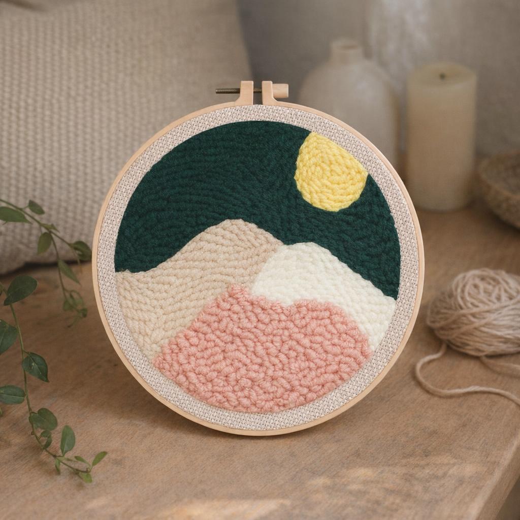 Punch Needle Les Deux Pics