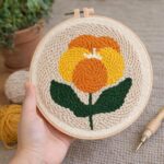 Punch Needle Œillet d'Inde