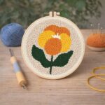 Punch Needle Œillet d'Inde