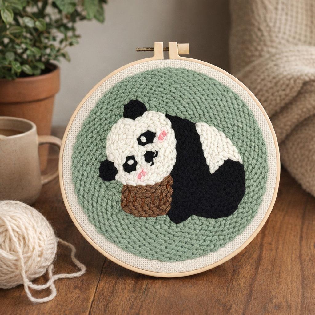 Panda punch needle