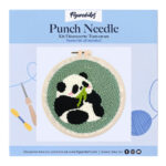 Punch Needle Panda 2