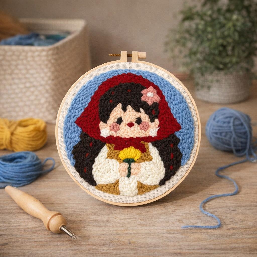 Punch Needle Petit ours
