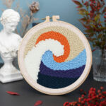 Punch Needle Tsunami