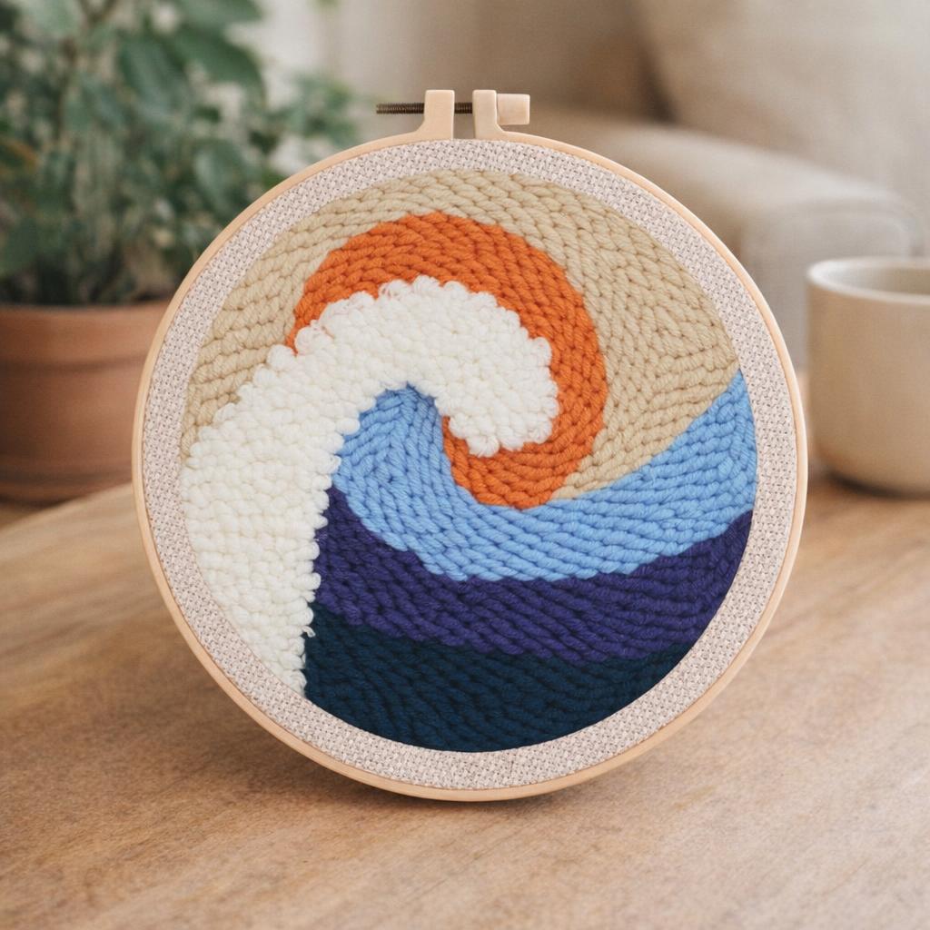 Punch Needle Tsunami