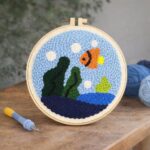 Punch Needle Vie océanique