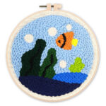 Punch Needle Vie océanique