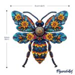 Puzzle en Bois Adulte - Abeille florale