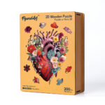 Puzzle en Bois Adulte - Anatomie du Cœur floral