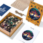 Puzzle en Bois Adulte - Arbre mystique