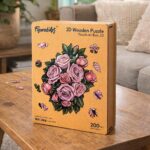 Puzzle en Bois Adulte - Bouquet de Roses