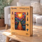 Puzzle en Bois Adulte - Chemin des Cœurs