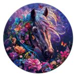 Puzzle en Bois Adulte - Cheval mystique