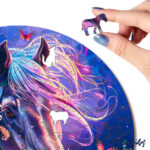Puzzle en Bois Adulte - Cheval mystique