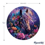 Puzzle en Bois Adulte - Cheval mystique