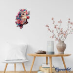 Puzzle en Bois Adulte - Chouette florale