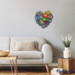 Puzzle en Bois Adulte - Cœur de Succulentes