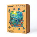 Puzzle en Bois Adulte - Dauphins et Récif corallien