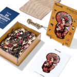 Puzzle en Bois Adulte - Geisha et Ombrelle