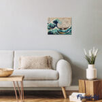 Puzzle en Bois Adulte - La Grande Vague de Kanagawa par Hokusai