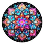 Puzzle en Bois Adulte - Mandala Kaléidoscope