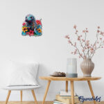 Puzzle en Bois Adulte - Phoque et Fleurs