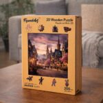 Puzzle en Bois Adulte - Village féerique