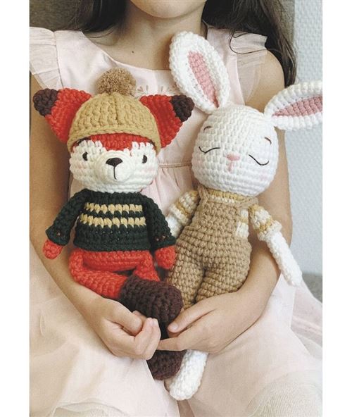 Kit DIY crochet Amigurumi - Renard