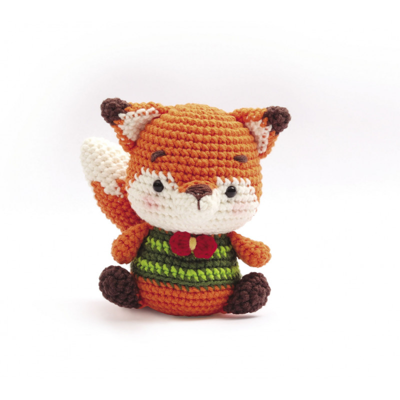 Kit DIY crochet Amigurumi - Taku le renard