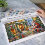 Rencontre avec le Père Noël 2 - Toile roulée