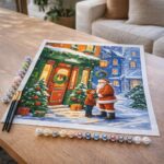 Rencontre avec le Père Noël 2 - Toile roulée