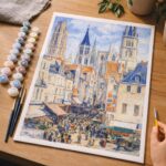 Rue de l'Épicerie, Rouen - Camille Pissarro - Toile roulée