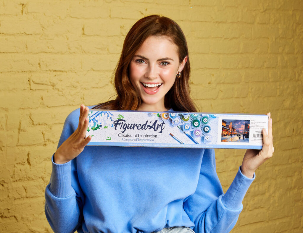 Rue d’Hiver Rétro au Japon - Toile roulée