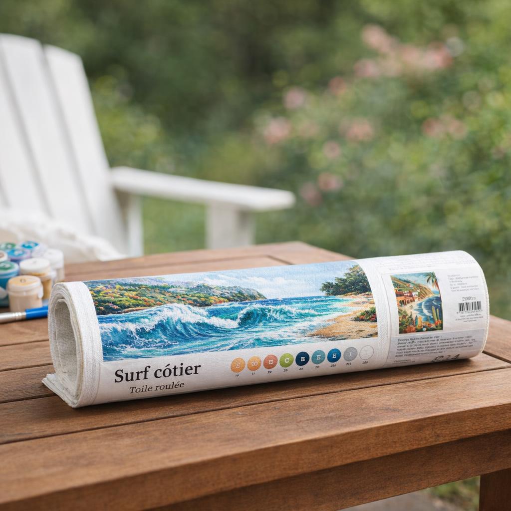 Surf côtier - Toile roulée