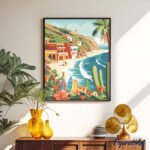 Surf côtier - Toile roulée