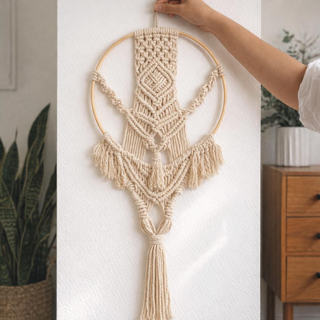Kit macramé : 3 accessoires grigris