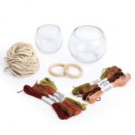 Kit macramé boules en suspension