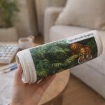 Tigre dans les fougères - Toile roulée