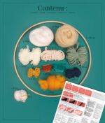 Kit métier à tisser rond - Nature