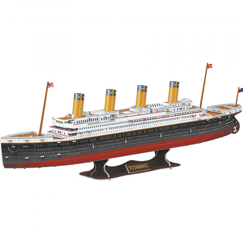Puzzle maquette Titanic 3D facile | Tout à Créer